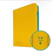 Vault X SV8 Surging Sparks Exo-Tec 9 pocket Zip Binder NEW Unlimited
