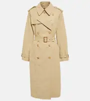 [Nili Lotan] Nili Lotan Tanner cotton-blend trench coat AU 8 beige