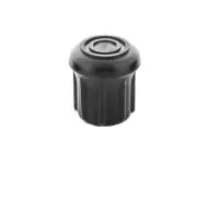 4-Pack of 1" Rubber Tips for Cane, Walking Stick, Crutch, Chair, Table, Stool