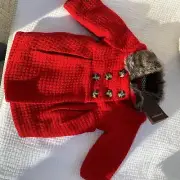 Catimini 12 months girls wool blend coat- New with tags