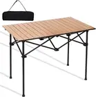 Camping Table Roll up Table, Fold up Lightweight Compact Table, 2-4 Person,,,