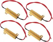 CRILSTYLEO Led Turn Signal Resistor Flasher Car Supplies Load Resistors Led Bulb Decoder Easy Install
