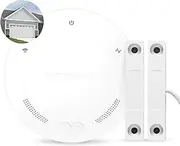 ismartgate Mini Garage Door kit Compatible with Google Home, Amazon Alexa, iFTTT, Free Remote Access and Alerts, No Additional Fees (Wired Sensor)