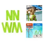 2Pcs Swimming Pool Hand Cover Slip Resistant 900D Nylon Hook and Loop Design