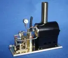 Steam Engine & Boiler Display Stand Model Marine SAITO V2 & OB-1 New from Japan