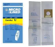 Micro-Lined Eureka Style U Upright Vacuum Bags 10 pack
