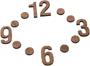 IWOWHERO Clock Numbers Kit 12 Pack DIY Wall Clock Numerals Replacement Parts Decorative Numbers for Home