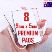 ELLE TENS compatible ELECTRODE PADS 9cm x 5cm x 8 LARGE PREMIUM PADS ⭐⭐⭐⭐⭐