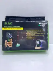 FLEX IVL-151 INFRARED THERMOMETER WITH LEAK DETECTOR FLASHLIGHT