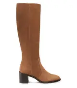 ESME ZIP BOOT in KHAKI/DARK BROWN for Women