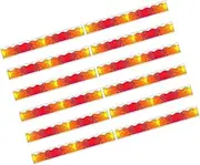 FUNOMOCYA 12pcs Magnetic Decorative Border Trim for Bulletin Boards Whiteboards Chalkboards Easy DIY Decoration Long Effortless Magnetic Application for Classroom Use