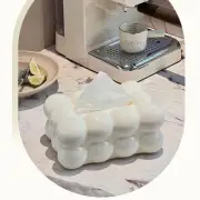 Dining Table Tissue Box Bubble Design Facial Tissue Storage Box