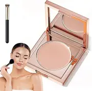 Oloty Under Eye Corrector, Colored Clay CC Undereye Corrector, Under Eye Concealer for Dark Circles, Under Eye Hydrating Concealer for Women, Long-Lasting Coverage (Light-Medium Peach)