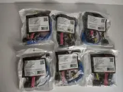 AAAWave PCI-E Riser Board, Adapter, USB 3.0 Cable, SATA Power Cable (6 Pack)