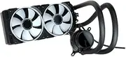 Fractal Design Celsius+ S24 Prisma PWM ARGB 240mm Silent Performance Slim Radiator AIO CPU Liquid/Water Cooler