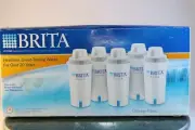 Brita Water Pitcher Replacement Filters Box of 5 New Sealed
