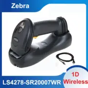 Symbol Motorola LS4278-SR20007WR Wireless Bluetooth 1D Barcode Scanner w/ Cradle