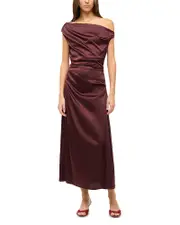 Staud Phare Off-the-Shoulder Dress