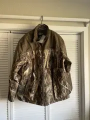New In Box Cabela’s Northern Flight True Timber Camo XL Men’s Jacket Hunting ￼