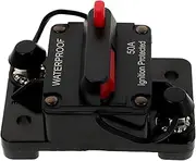 EXAOMBLE Cicurit Protect Boat Audio System Protection Trolling Motor Plug Breaker AC Disconnect Switch DC Circuit Breaker Marine Trolling Motors