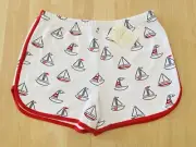 Beaufort Bonnet Company 14 Girls Undulata Regatta Sailboat Cheryl Shorts NWT