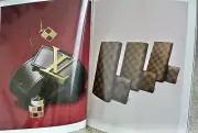 Louis Vuitton 2007 Catalog For Men Male Ties, Bags Wallets Watches Accessaries