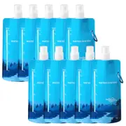 23oz Collapsible Water Bottle Outdoor Sports Bottle Water Bag Pouch for Drinking