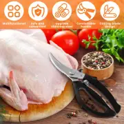 Kitchen Shears Stainless Steel Cooking Scissors Safe and Utility Poultry beRXd