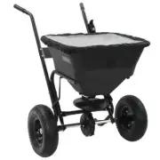 Garden Spreader Walk Behind Fertilizer Seed Spreading Tool Salt Dispersing Cart