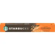 Starbucks by Nespresso Smooth Caramel Flavoured Coffee Pods 10 pack