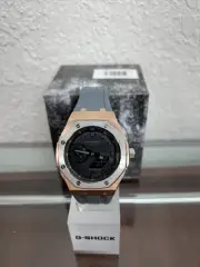 New Casio G-Shock GA2100 Grey / Rose AP Royal Oak Style Limited Edition Watch