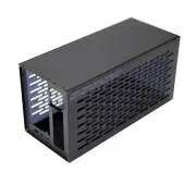 for Thunderbolt GPU Dock TH3P4G3 Metal Acrylic Shell Box Graphics Dock Chassis for ATX/SFX