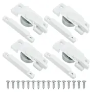 4pack Window Sash Locks Side Hole Sliding Cam Sash Locks with Rectangle Keeper