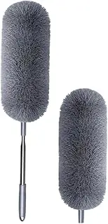 Baluue 1 Set Extendable Handled Duster Washable Cleaning Brush for Household Car Dusting Flexible Design for Easy Access to Furniture Appliances Durable Stylish