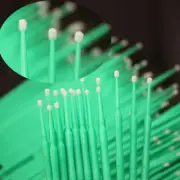 100 Pcs Dental Disposable Applicator Micro Brush Tips Handle Tube Green 2.0mm