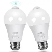 Motion Sensor Light Bulbs Outdoor, 13W(120W Equivalent) Movement Activated Du...