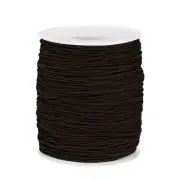 Elastic Cord Stretchy String 1.2mm 109 Yards Brown for Crafts, Jewelry Making...