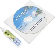 Gatuida Cleaning Dish Set Cd Player Brush Disc Dvd Lens Cleaning Kit Compact Disc Cleaner