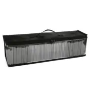 Disc Holder Bags with Handle Clearly View Zippered Disc Storage Bag for Media