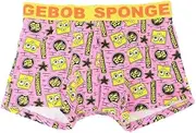 スモール・プラネット(Small Planet) Spongebob Boxer Briefs, Spongebob Face Pattern, PK M Size
