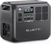 [BLUETTI] Portable Power Station AC200L, 2048Wh LiFePO4 Battery Backup, Expandable to 8192Wh w/ 4 2400W AC Outlets (3600W Power Lifting), 30A RV Output, Solar Generator for Camping, Home Use, Emergency