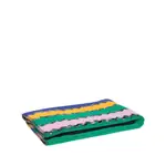 [Missoni Home] Missoni Home Striped Beach Towel ONE SIZE BLUE