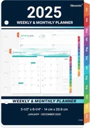 2025 Planner Refills - 2025 Weekly Monthly Planner Refills, January 2025 - Decem
