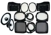 Cerwin-Vega SM69F4 Saddlebag Speaker Kid Kit #RPMSM69413LK Harley Davidson