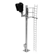 Atlas Single-Head Modern Hooded Signal Right Hand - HO Scale