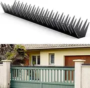 Anti Climb Fence Spikes Metal for Outdoor Walls, Garden Fences, Roofs, Durable Home Security 6PCS（94.4 in ）