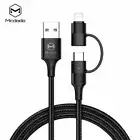 MCDODO USB Type C Twin Sub-Series 2-in-1 Data Cable For Apple Android