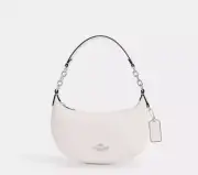 NWT Coach Mini Payton Bag White/silver $188