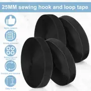 4Pcs Hook and Loop Tape 32.8 Ft Nylon Heavy Duty Sticky Strips Reusable -~
