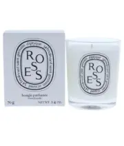 NIB Diptyque Roses Candle Spa Niche- 2.4 oz FRESH!!!!
